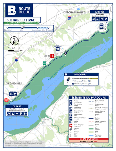La route bleue : Grondines - Deschambault Preview 1
