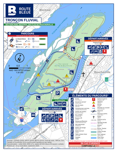 La route bleue : Îles de Boucherville - SEPAQ Preview 1