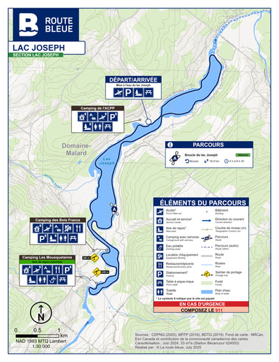 La route bleue : Lac Joseph Preview 1
