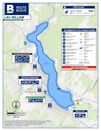 La route bleue : Lac William Preview 1