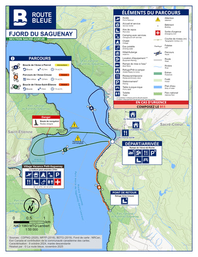 La route bleue : Le Fjord - Sacré-Coeur Preview 1