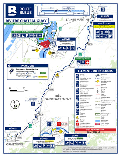 La route bleue : Ormstown - Sainte-Martine Preview 1