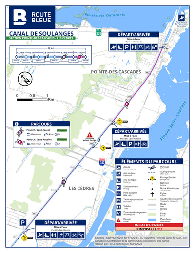 La route bleue : Pointe des Cascades (DE) Preview 1