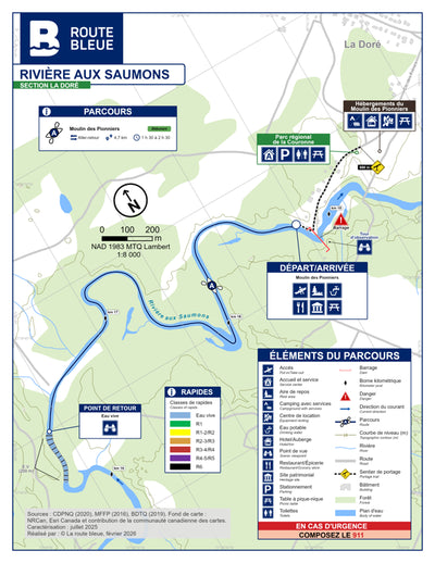 La route bleue : Rivière aux Saumons - La Doré Preview 1