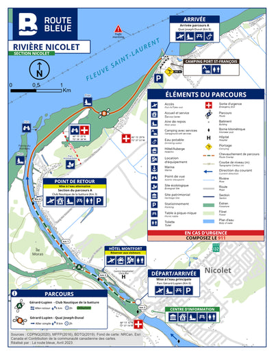 La route bleue : Rivière Nicolet - Quai joseph-Duval Preview 1