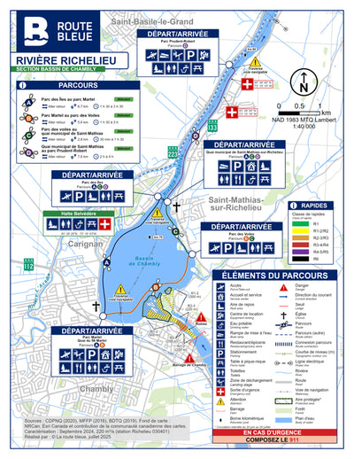 La route bleue : Rivière Richelieu - Chambly Preview 1