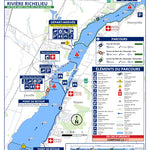 La route bleue : Rivière Richelieu - Henryville - Centre de Plein air l'Estacade (Parcours Sud) Preview 1