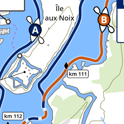 La route bleue : Rivière Richelieu - Henryville - Tour de l'île-aux-noix Preview 3
