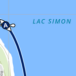La route bleue : Rivière Sainte-Anne - Lac Simon Preview 2