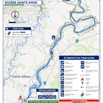 La route bleue : Rivière Sainte-Anne - Saint-Alban Preview 1