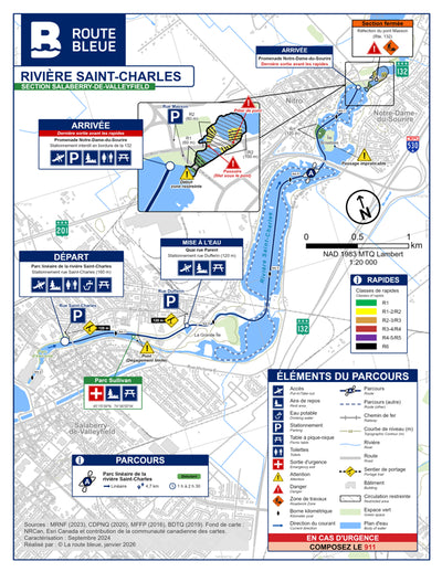 La route bleue : Saint-Charles - Parcours 1 Preview 1