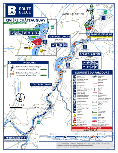 La route bleue : Sainte-Martine (Aller-retour) Preview 1