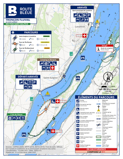 La route bleue : St-Sulpice - Lavaltrie Preview 1