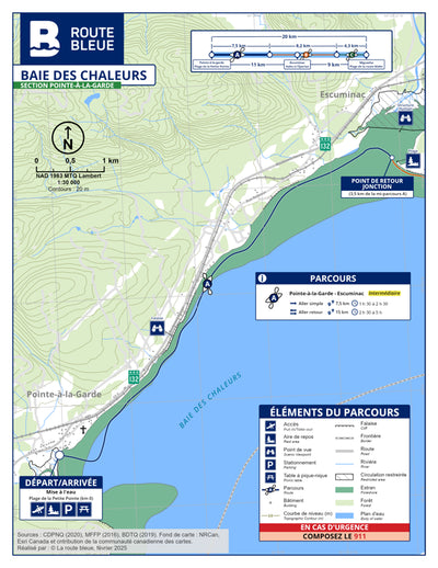 La route bleue : Pointe-à-la-Garde Preview 1