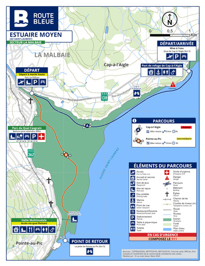 La route bleue : La Malbaie - Pointe au pic Preview 1