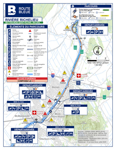 La route bleue : Rivière Richelieu - MSH - Beloeil Preview 1