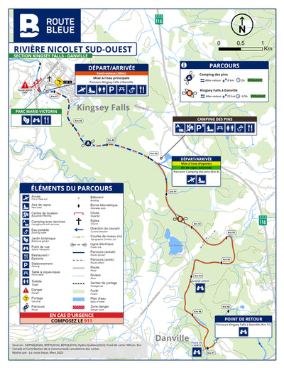 La route bleue : Kingsey Falls - Danville Preview 1