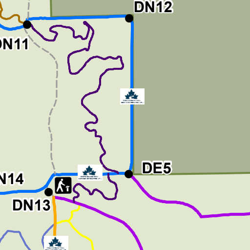 Durham Regional Forest Main Tract Map by Lake Simcoe Region ...