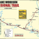 Lake Wobegon Trail Association Lake Wobegon Map digital map