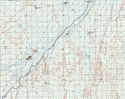 Land Info Worldwide Mapping LLC Afghanistan 50k I41136G digital map
