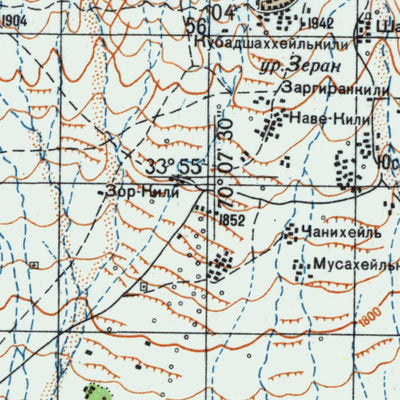 Land Info Worldwide Mapping LLC Afghanistan 50k I42081A digital map