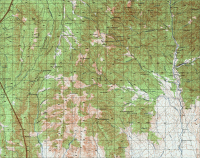 Land Info Worldwide Mapping LLC Afghanistan 50k I42127G digital map