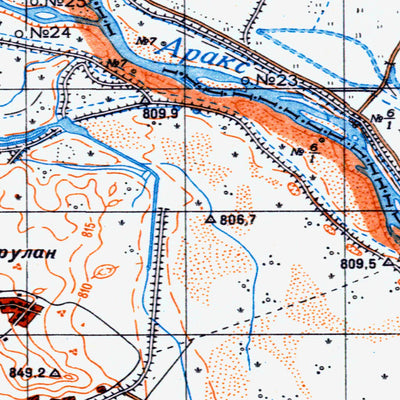 Land Info Worldwide Mapping LLC Azerbaijan 50K: 10-38-006-3 digital map
