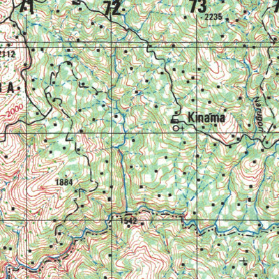 Land Info Worldwide Mapping LLC Burundi 50K 4675 2 digital map