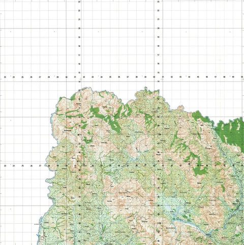 Land Info Worldwide Mapping LLC Burundi 50K 4675 4 digital map