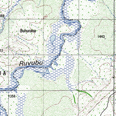 Land Info Worldwide Mapping LLC Burundi 50K 4874 1 digital map
