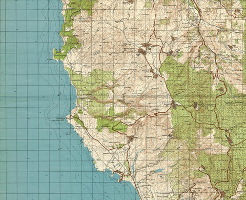 Land Info Worldwide Mapping LLC Cyprus 50K 09360412 digital map