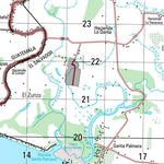 Land Info Worldwide Mapping LLC El Savaldor 50K 21572 digital map