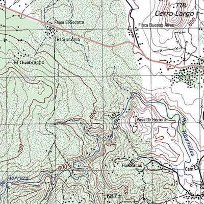 Land Info Worldwide Mapping LLC El Savaldor 50K 22581 digital map