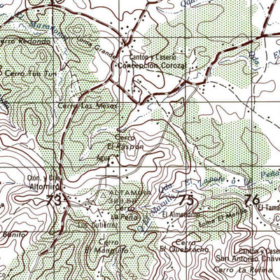 Land Info Worldwide Mapping LLC El Savaldor 50K 25561 digital map