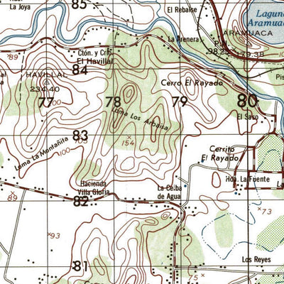 Land Info Worldwide Mapping LLC El Savaldor 50K 25562 digital map