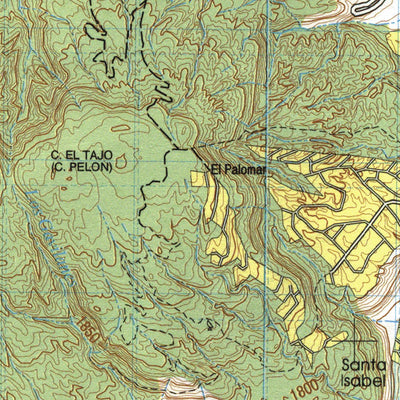 Land Info Worldwide Mapping LLC Guadalajara Oeste (F13D65) digital map