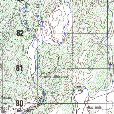 Land Info Worldwide Mapping LLC Guatemala 50K 1958-1 digital map