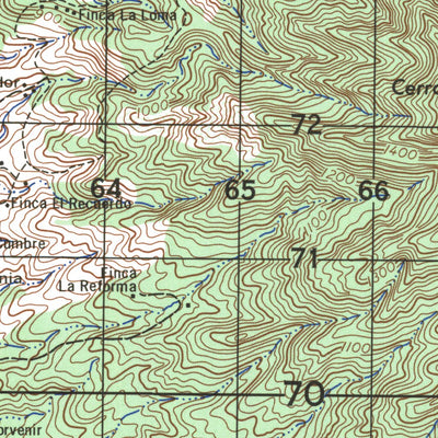Land Info Worldwide Mapping LLC Guatemala 50K 2058-1 digital map