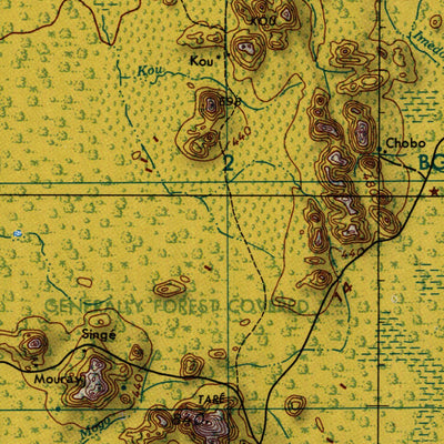 Land Info Worldwide Mapping LLC JOG - nc-34-05-1-ground digital map