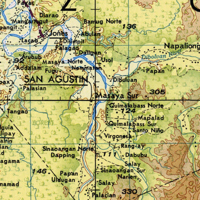 Land Info Worldwide Mapping LLC JOG - ne-51-14-1-ground digital map
