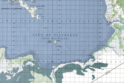 Land Info Worldwide Mapping LLC Nicaragua 50k 32493 digital map