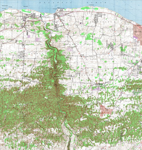 Land Info Worldwide Mapping LLC Puerto Rico 20K R18066D7 digital map