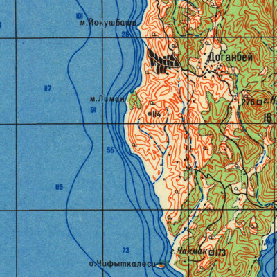 Land Info Worldwide Mapping LLC Turkey 100K 1035066 digital map