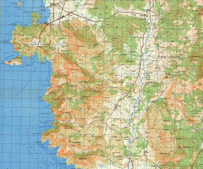 Land Info Worldwide Mapping LLC Turkey 100K 1035131 digital map