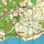 Land Info Worldwide Mapping LLC Turkey 100K 1036073 digital map