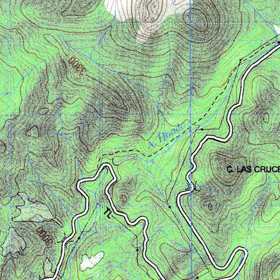 Land Info Worldwide Mapping LLC Volcán Nevado De Toluca (E14A47) digital map