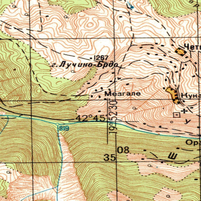 Land Info Worldwide Mapping LLC Yugoslavia 50K 11-34-040-4 digital map