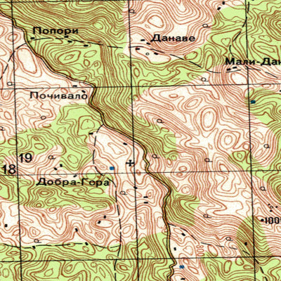 Land Info Worldwide Mapping LLC Yugoslavia 50K 11-34-050-2 digital map