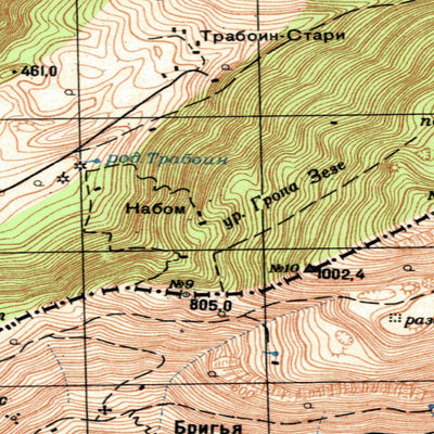 Land Info Worldwide Mapping LLC Yugoslavia 50K 11-34-051-4 digital map