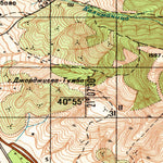 Land Info Worldwide Mapping LLC Yugoslavia 50K 11-34-115-1 digital map